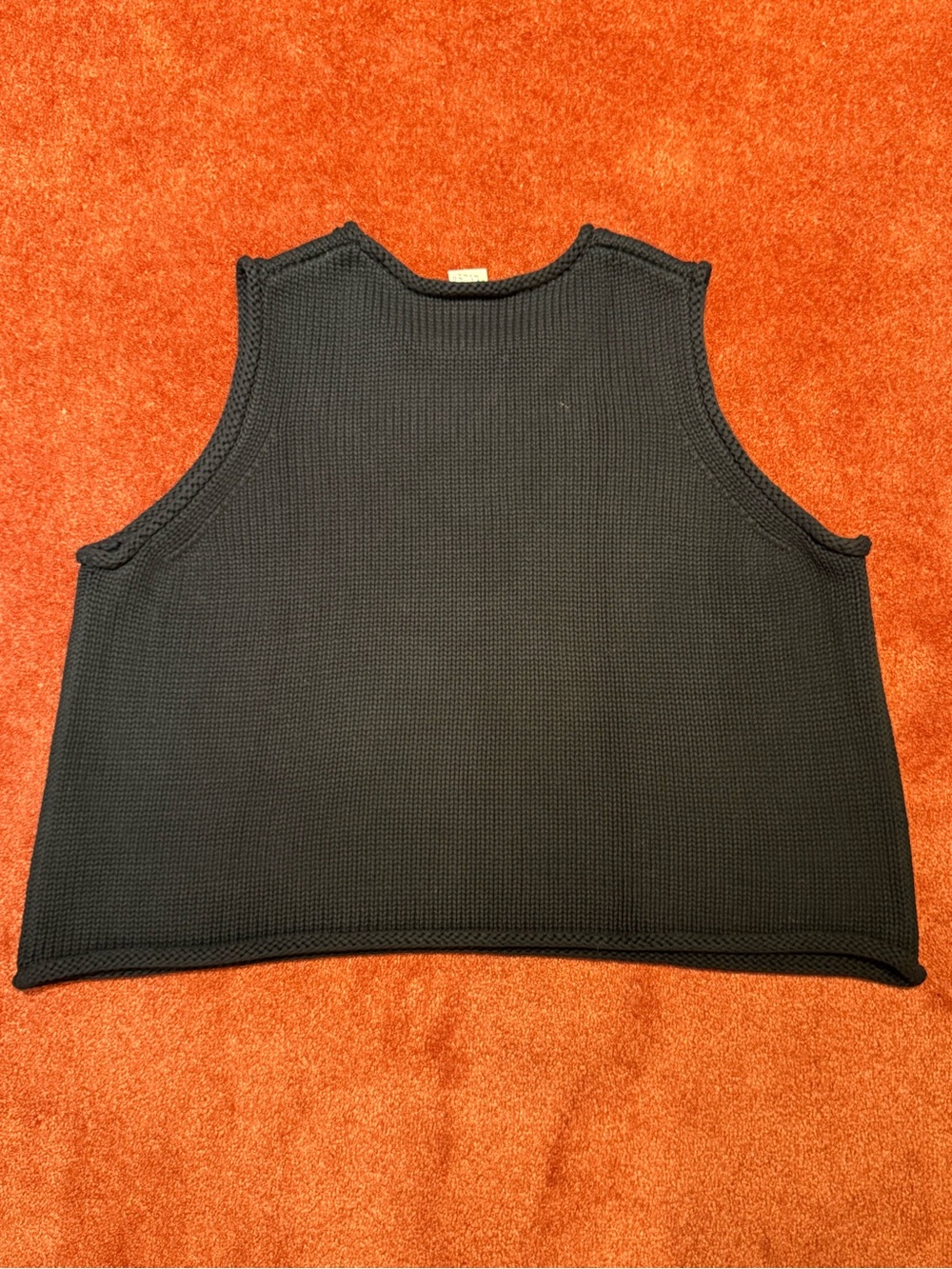 Beyond Nine Tyler Knitted Vest in Black - Picture 7 of 7